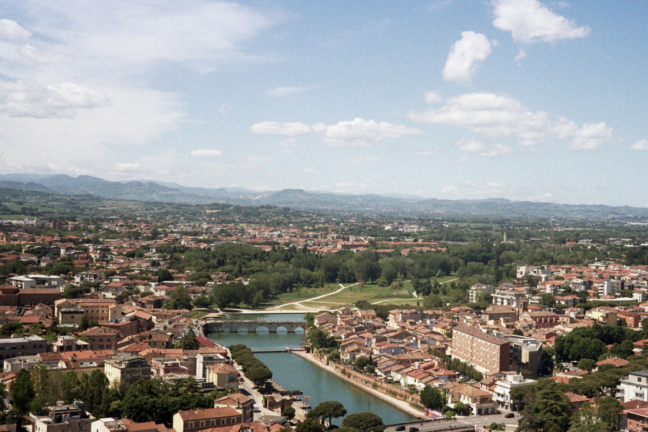 Veduta panoramica Rimini